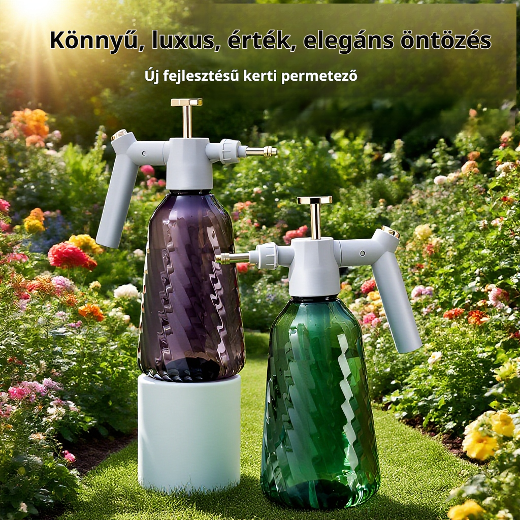 Nyomásos permetező locsolókanna otthoni fertőtlenítéshez