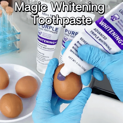 【Removes 250% of dental plaque】Color Correcting Whitening Toothpaste