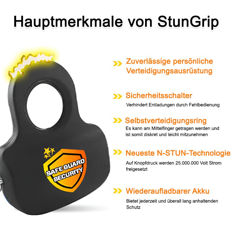 Finger-Schlüsselanhänger-Elektroschocker