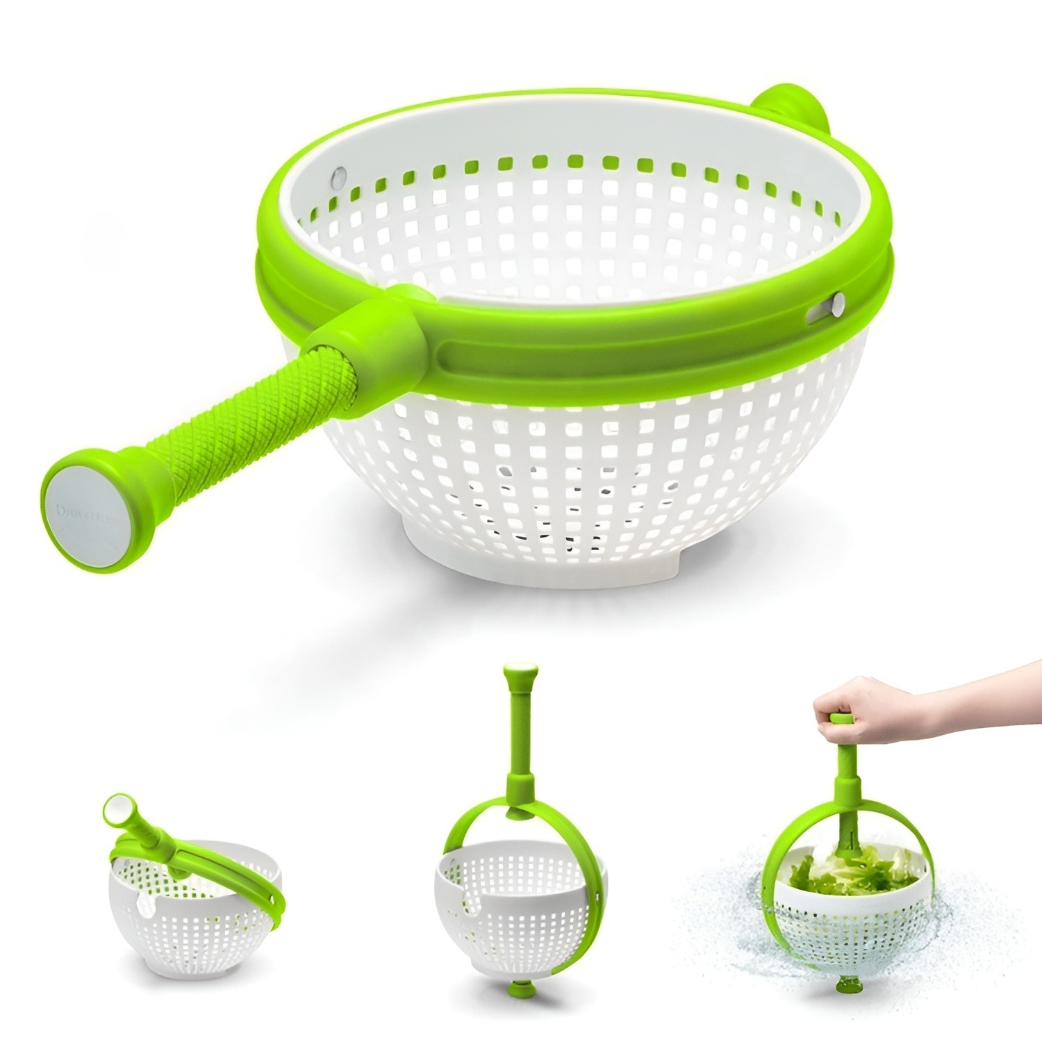 Vegetable Spinner and Draining Basket