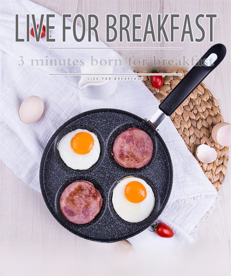 Four finger frying pan