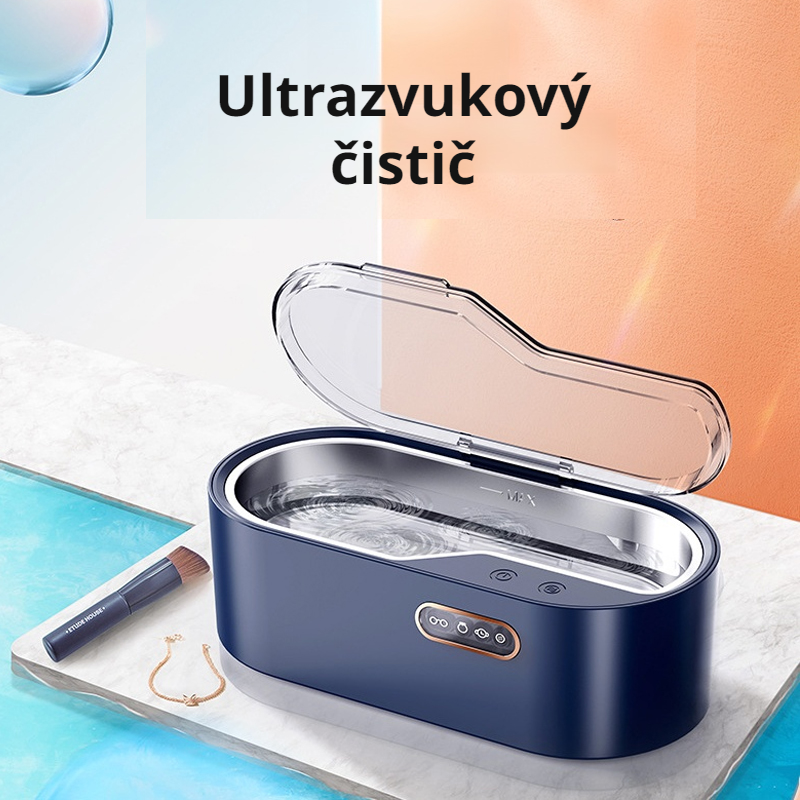 Ultrazvuková čisticí krabička na kontaktní čočky