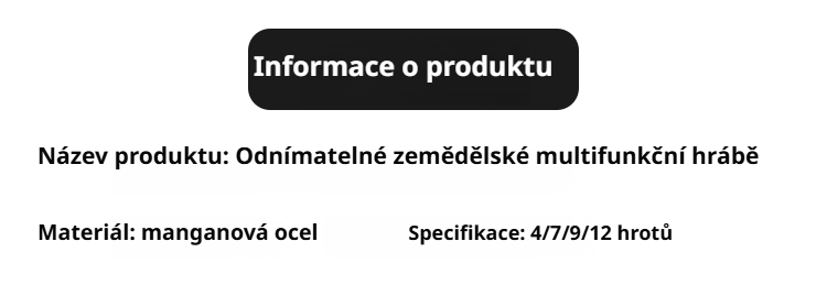 Hrábě vhodné pro hobby i profesionální farmáře