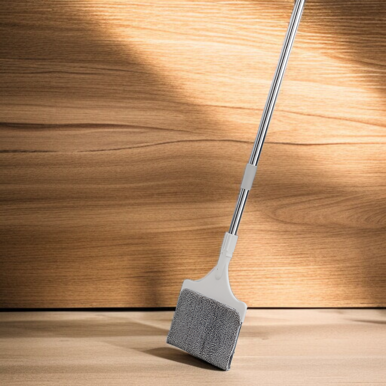 レイジーモップ伸縮式ツーインワンモップ家庭用ガラス掃除窓掃除ブラシ天井モップ両面モップ