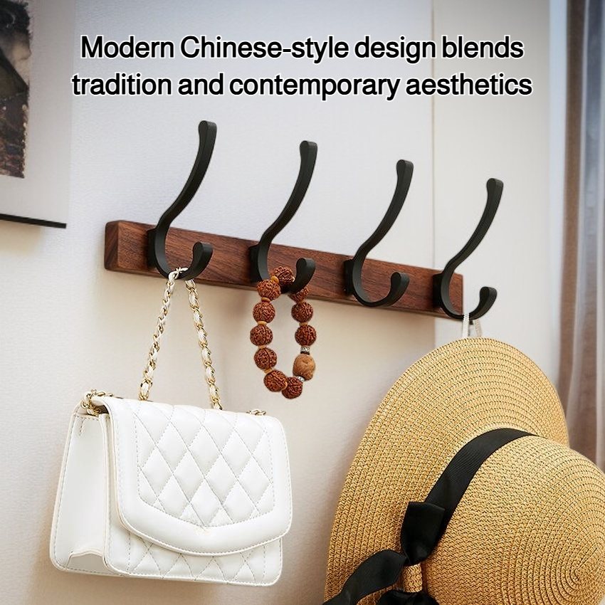 Black walnut coat hook