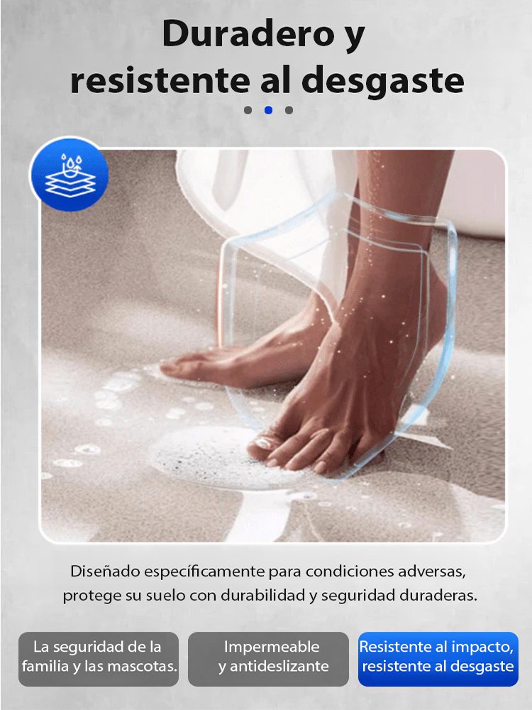 【Enviar agente de curado】Pintura para pisos de arena de  colores epoxi imitación mármol.