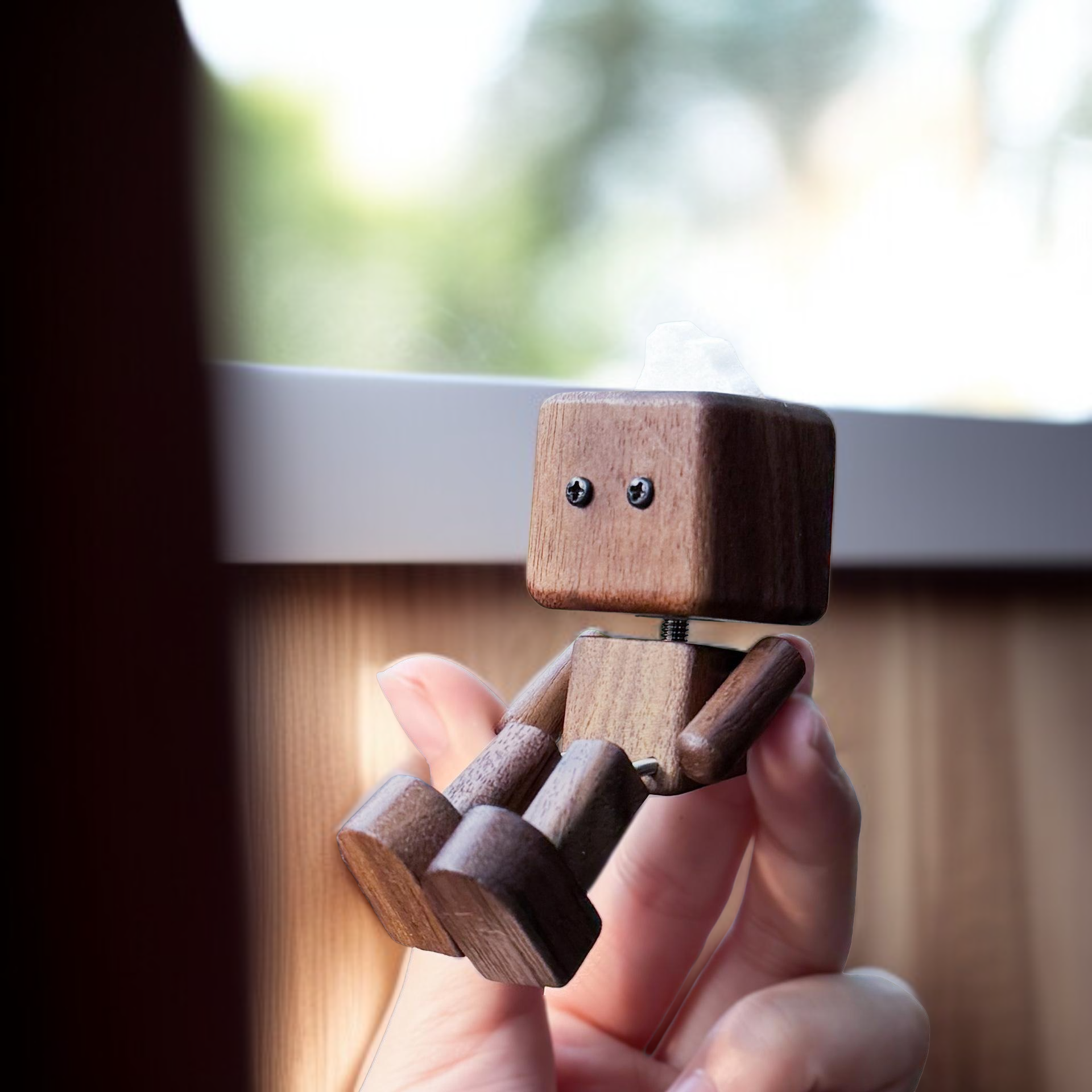 Automotive ornament robot aromatherapy