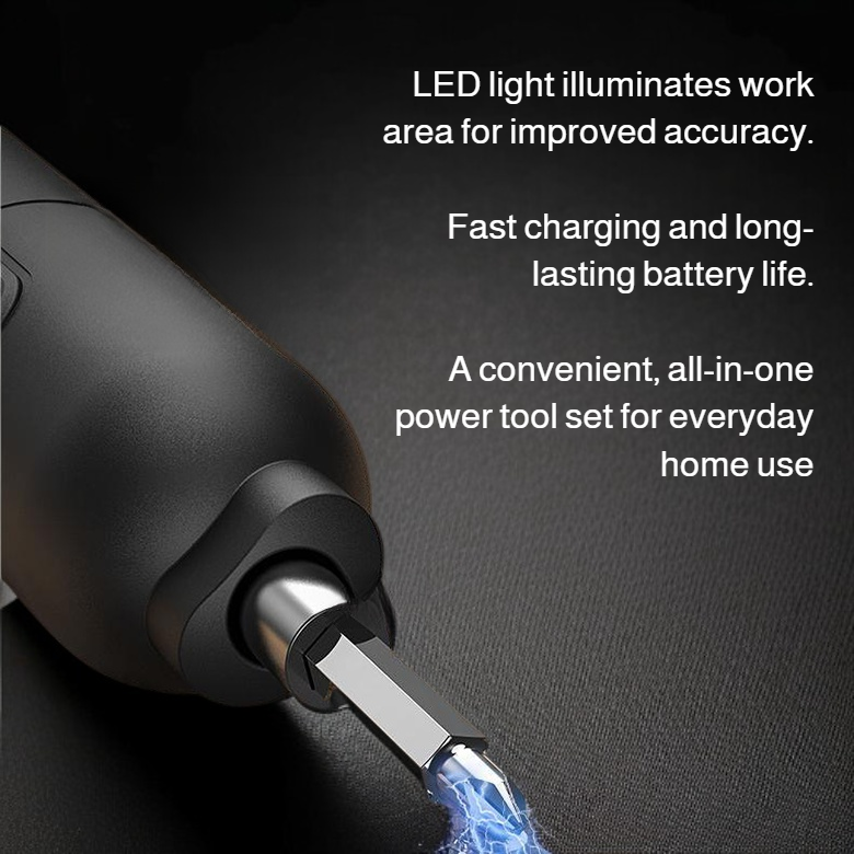 Fully automatic electric screwdriver set