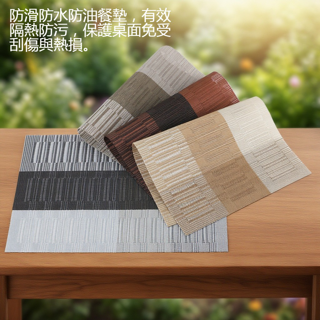 高品質防滑餐墊防燙效果示範