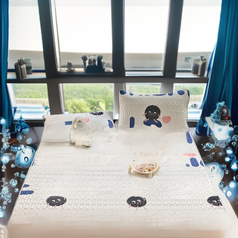 エアコンマット ソフトマット 厚手 寝具 夏 学生寮 2段ベッド クーラー 冷感 シルク ラテックス クーラーマット