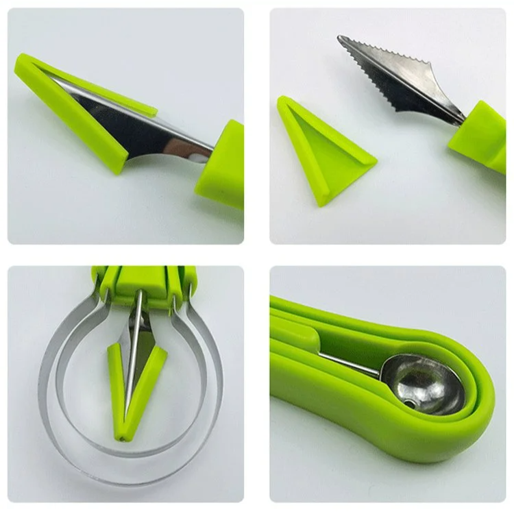 4-in-1 フルーツ調理器具キット