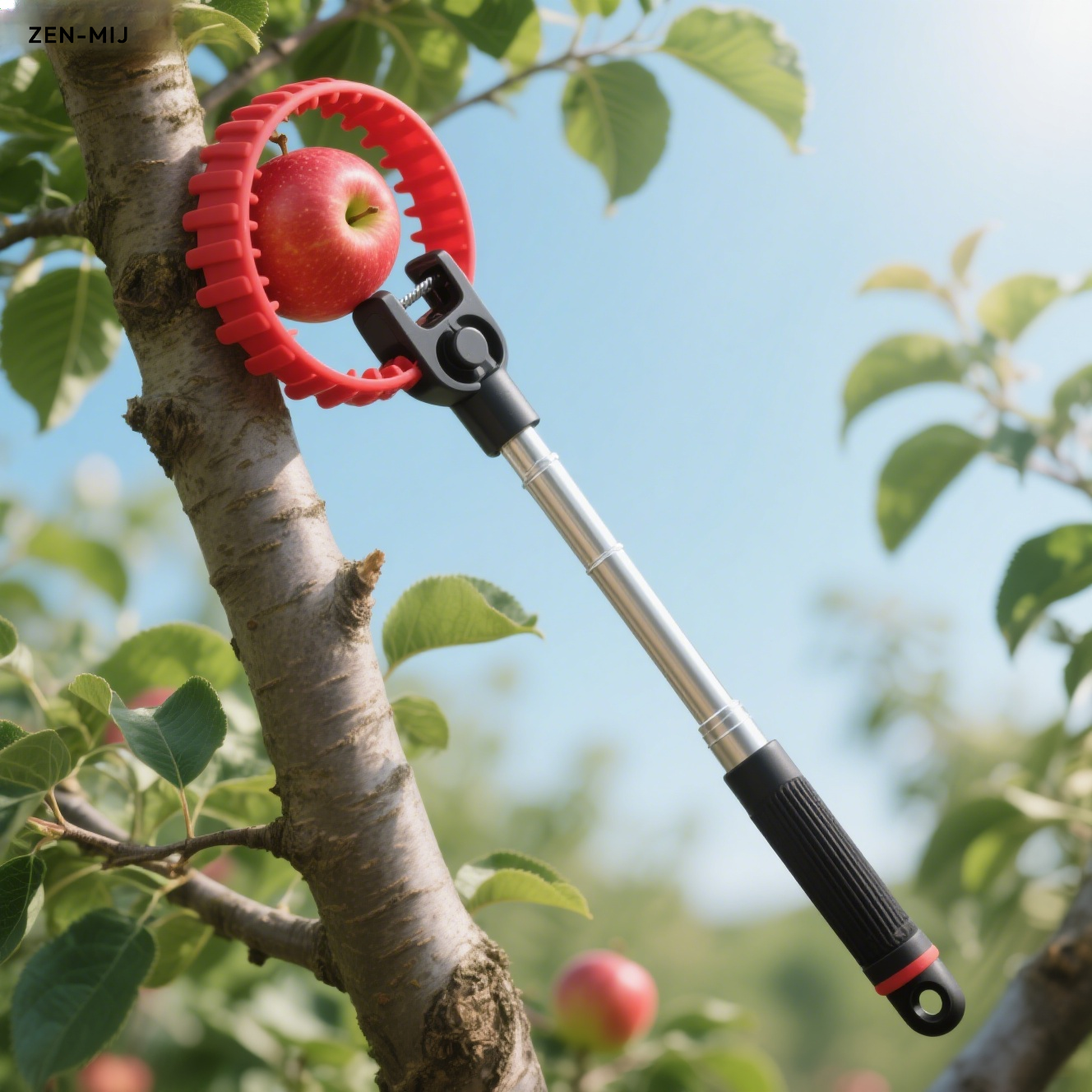 多機能伸縮高所フルーツピッカー
