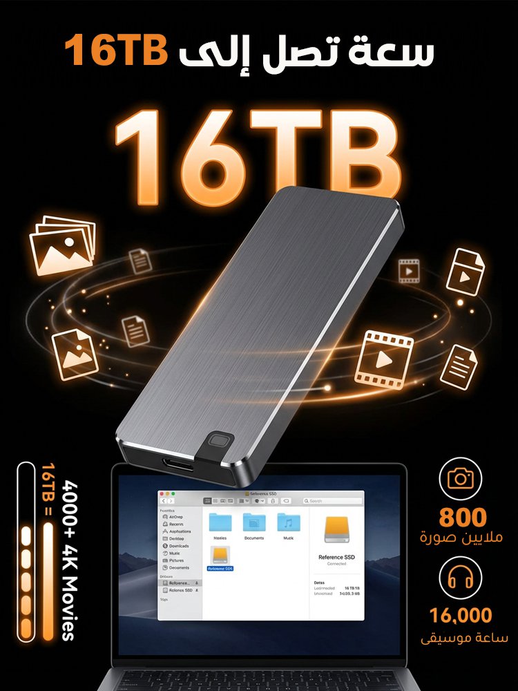 قرص صلب محمول عالي السرعة USB4.0 Gen3 بجودة مماثلة لمنتجات وادي السيليكون