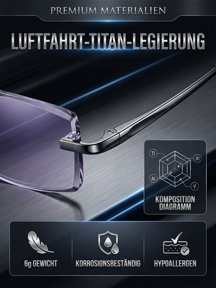 Intelligente Zoom-Komfort-Lesebrille