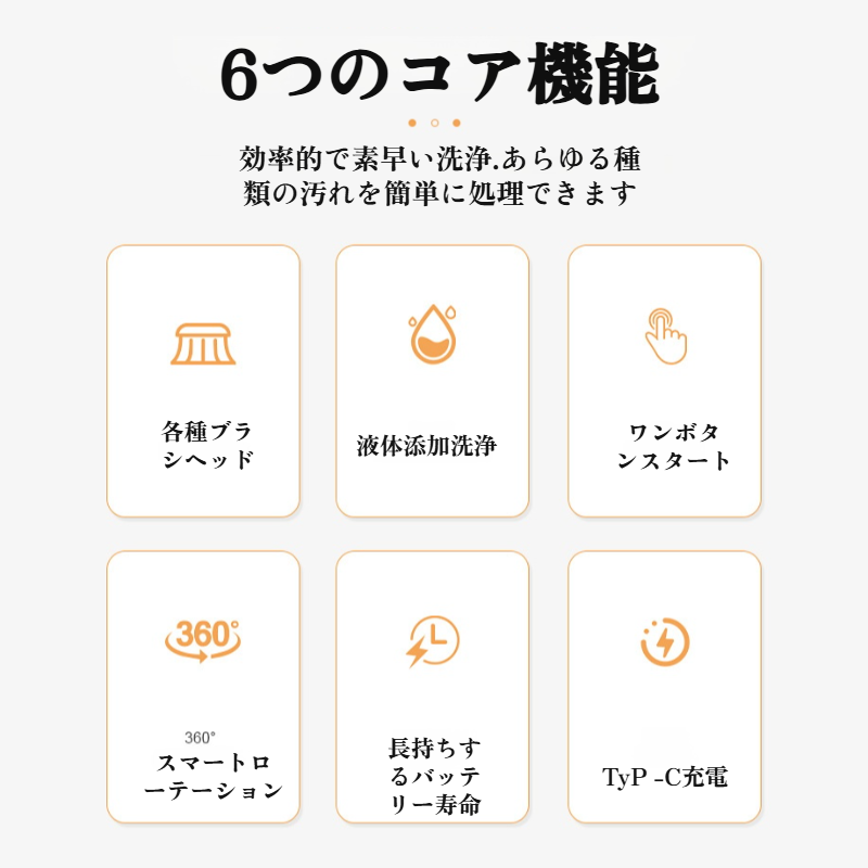 キッチンの頑固な汚れを落とす電動ブラシ