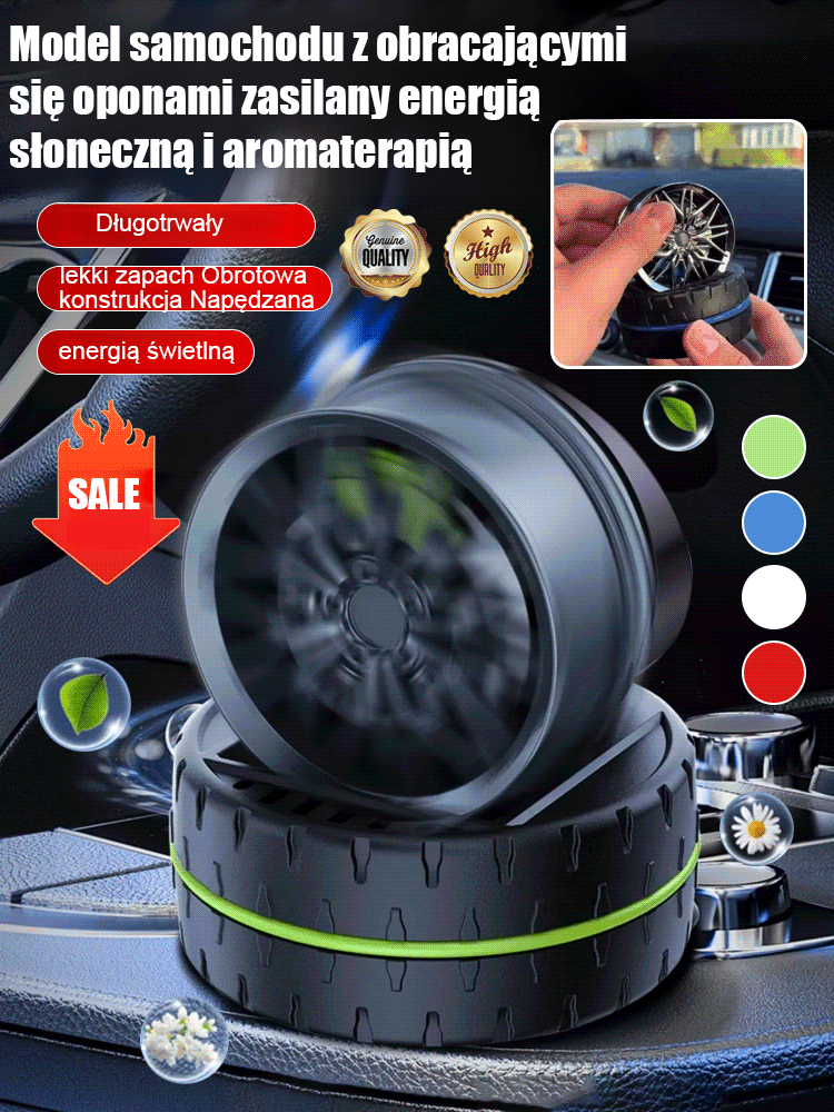 Aromaterapia samochodowa