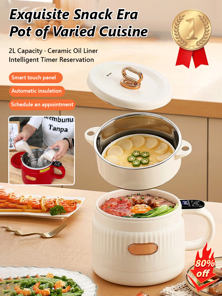 Rice soup separation mini rice cooker