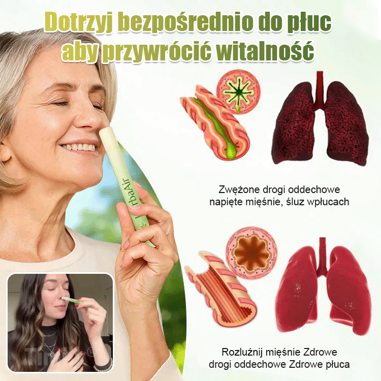 Kwiatowe pręciki do oczyszczania płuc
