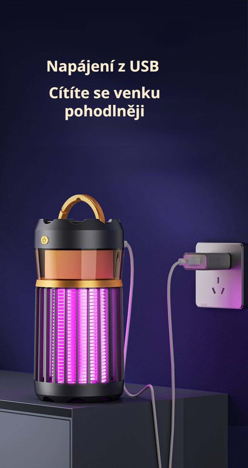 Snadné čištění lapače komárů