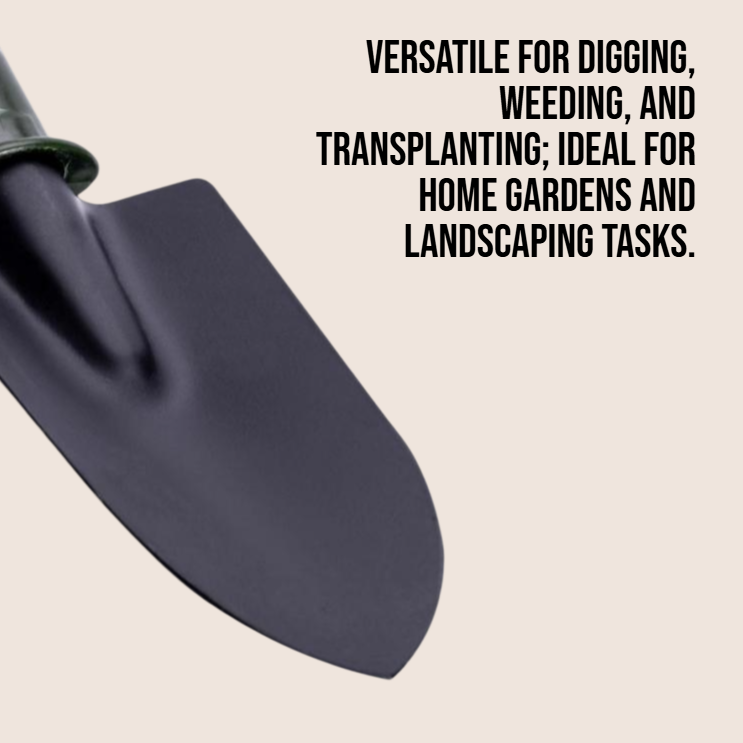 Garden multifunctional soil turning tool shovel set