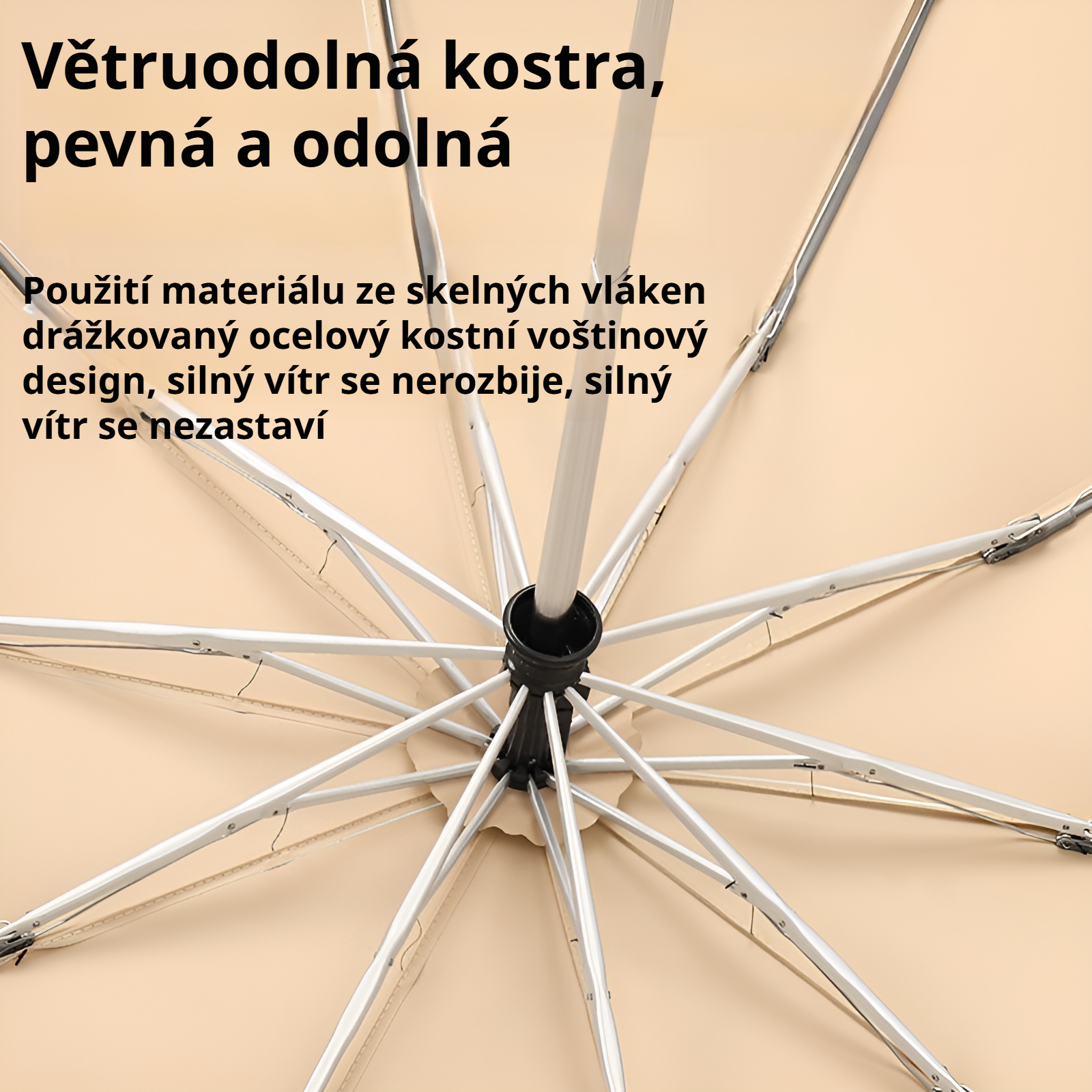 Cestovní skládací deštník v pouzdru