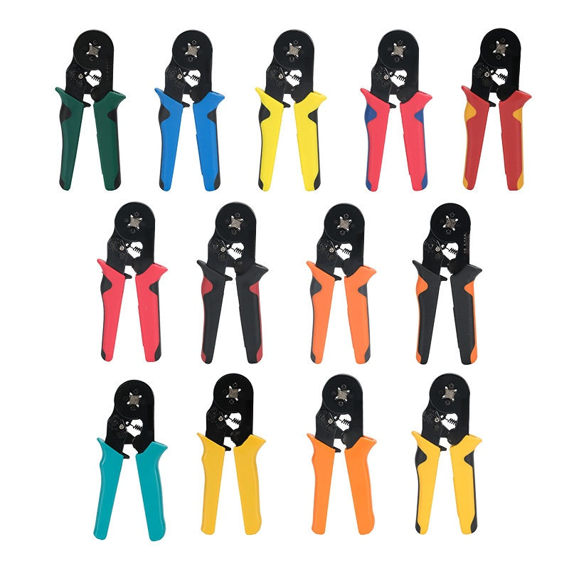 Multi-function ratchet wire crimping pliers