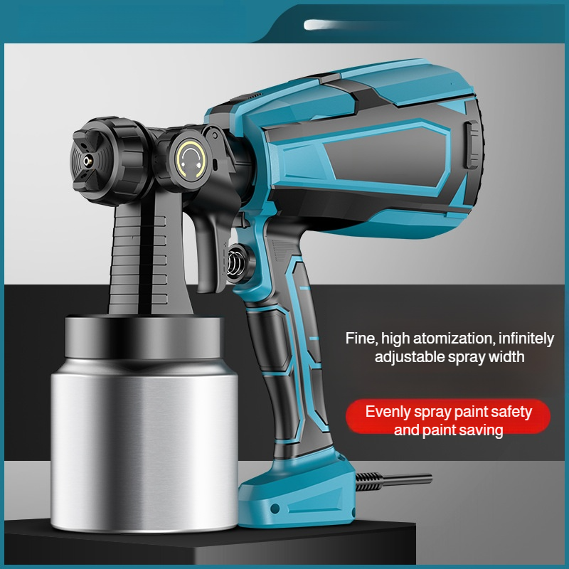 Paint spray gun industrial paint spray machine lithium battery rechargeable wall artifact