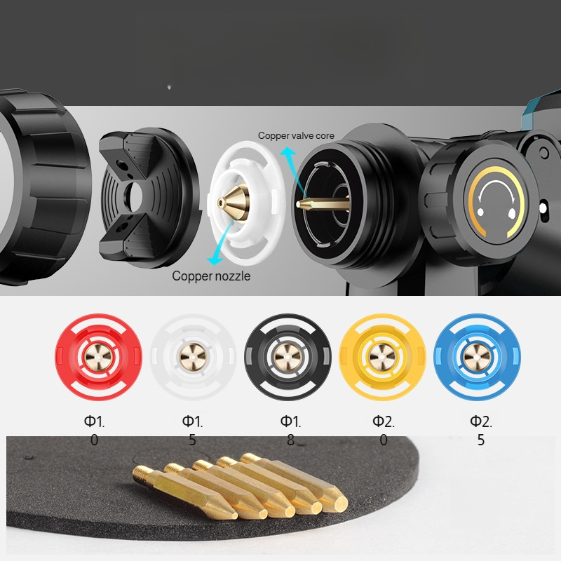 Paint spray gun industrial paint spray machine lithium battery rechargeable wall artifact