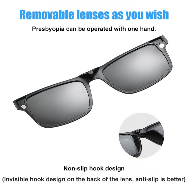Magnetic Polarized Reading Sunglasses