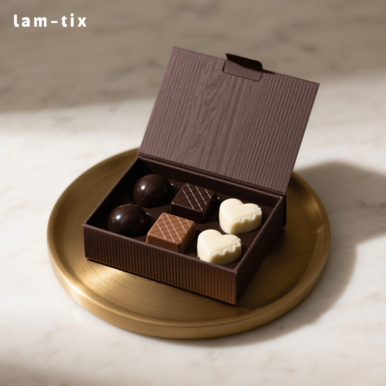 Χειροποίητα μπράουνις καρδιά σοκολάτας