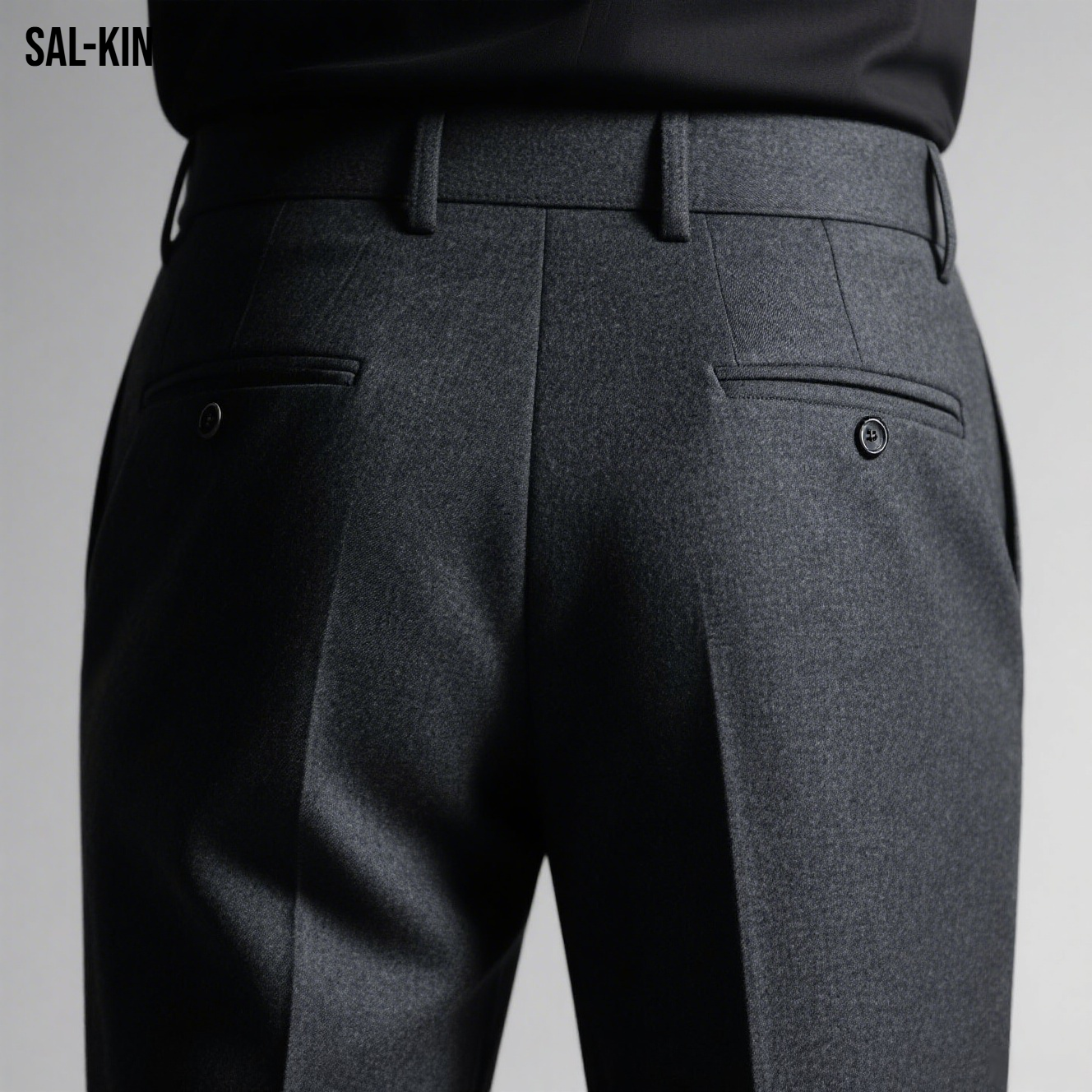 쿨맥스 소재로 제작된 냉장고 바지 근접 사진