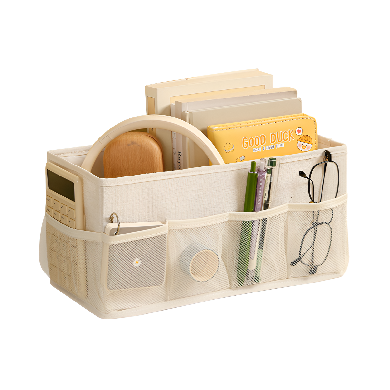 純色カチオンデスクトップ雑貨収納ボックス化粧品ジュエリー収納折りたたみメッシュボックス