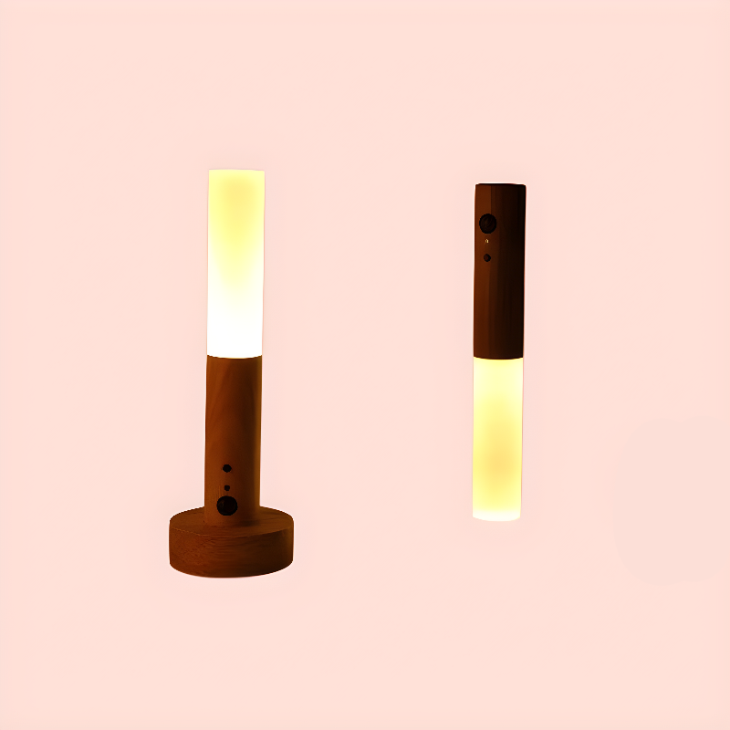 인체 감지 LED 충전식 수면등