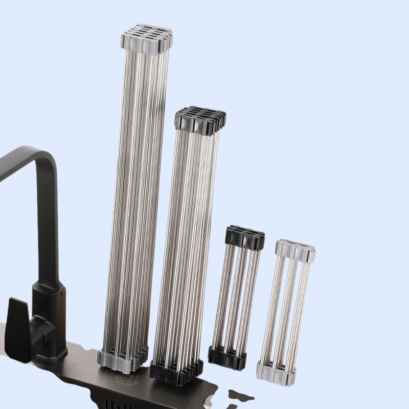 折りたたみ式多機能キッチンシンクドレイナーラック ABS収納ラック