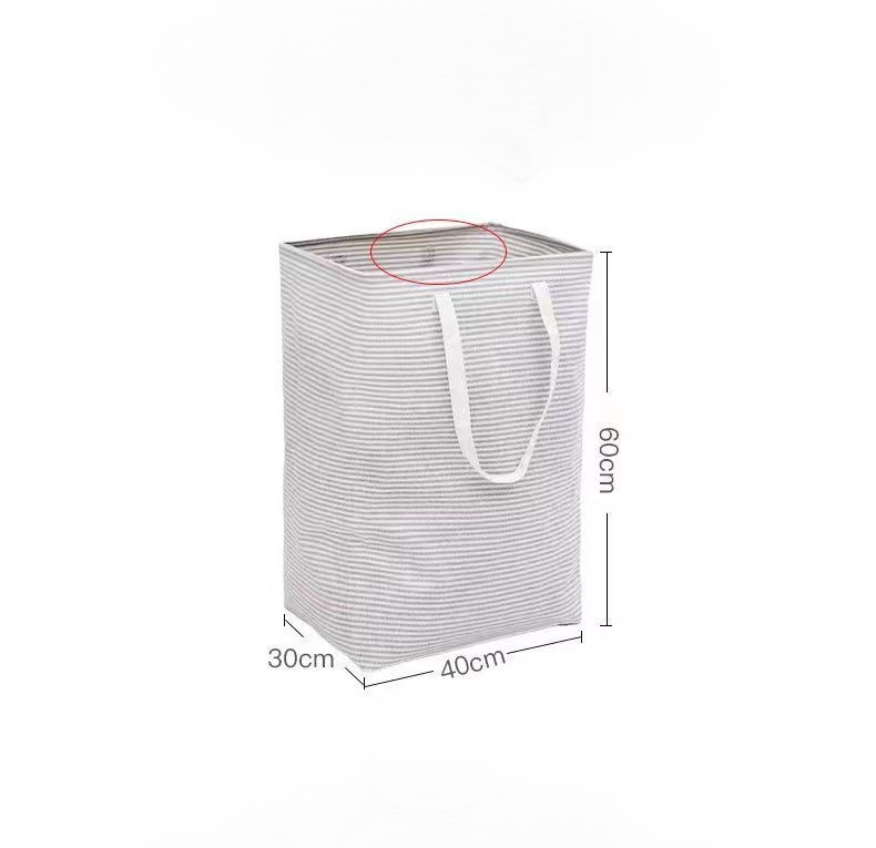 세탁 바구니에 옷을 담은 이미지