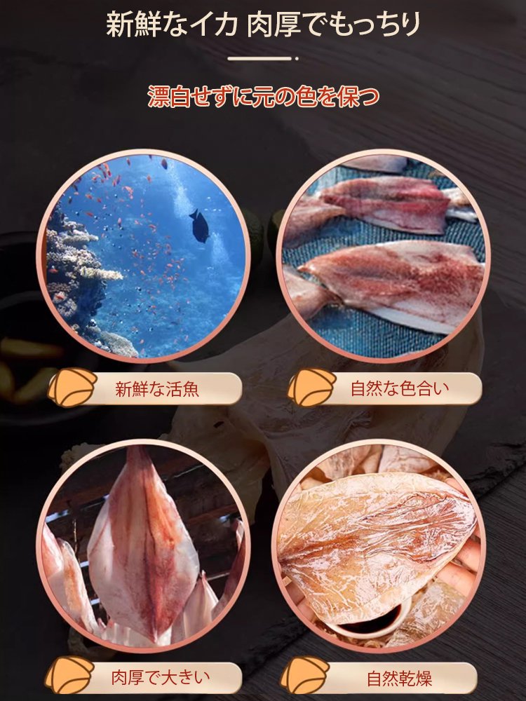 【高タンパク・低脂質】深海で獲れた大きな干しイカ