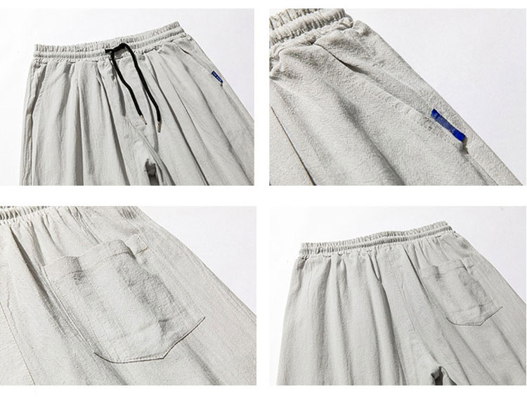 快適な着心地のメンズ夏パンツ