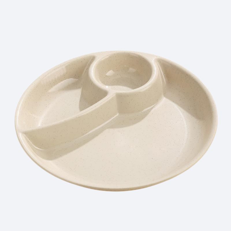 High aesthetic solid color grid plate