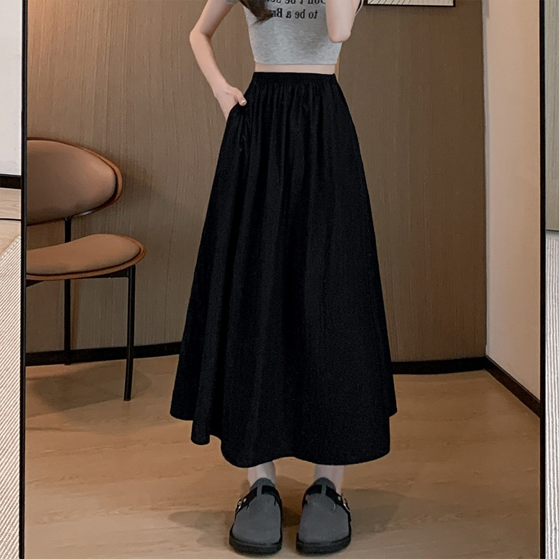 ハイウエストミディアムスカート