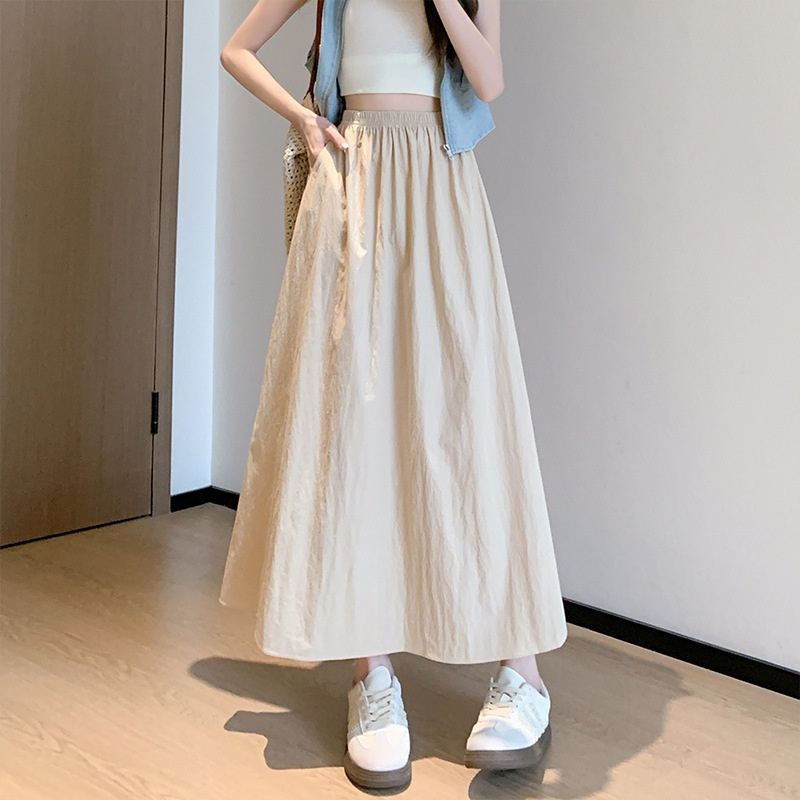 ハイウエストミディアムスカート