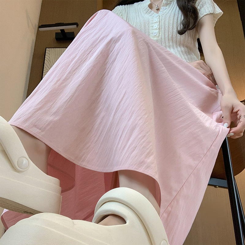 ハイウエストミディアムスカート