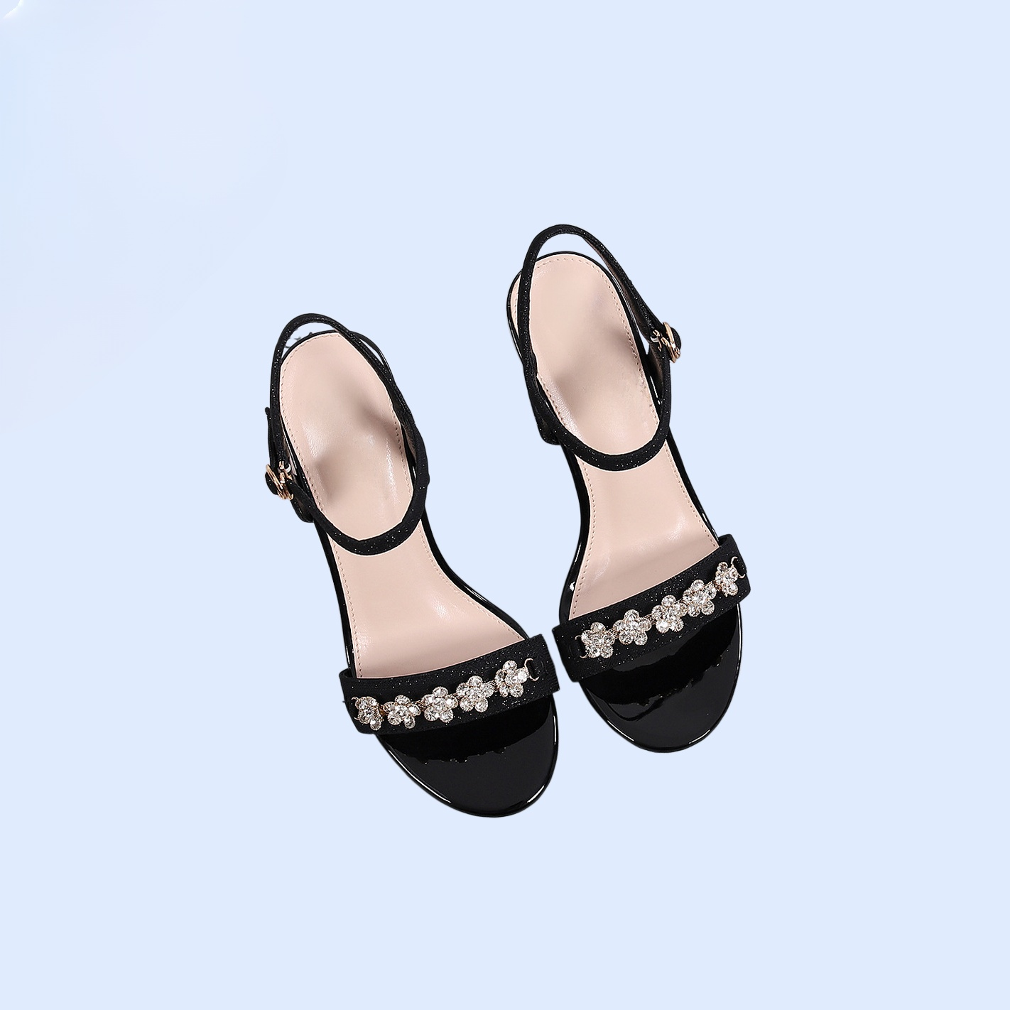 新しいスタイルのワンストラップハイヒール