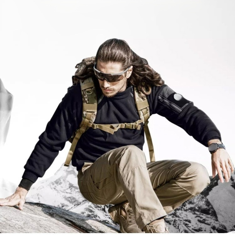 도톰 플리스 풀오버