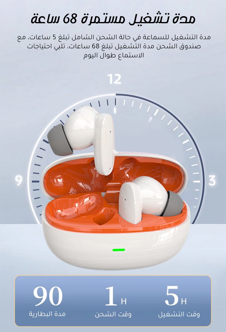 سماعة بلوتثو ذكية مع وظيفة ترجمة صوتية