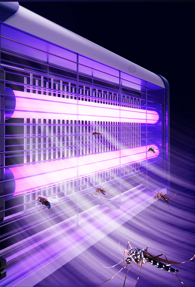 Lámpara UV portátil para eliminar mosquitos