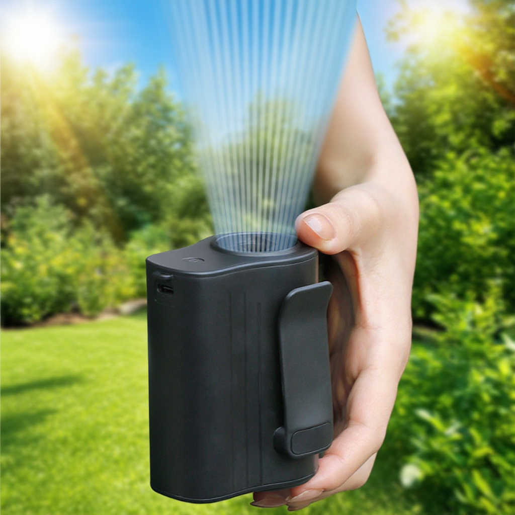 Lehký a kompaktní ventilátor do kapsy