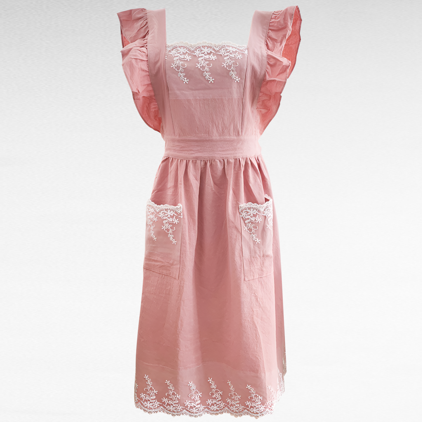 Home Blumenarrangement Japanischer Gartenkittel aus Baumwolle