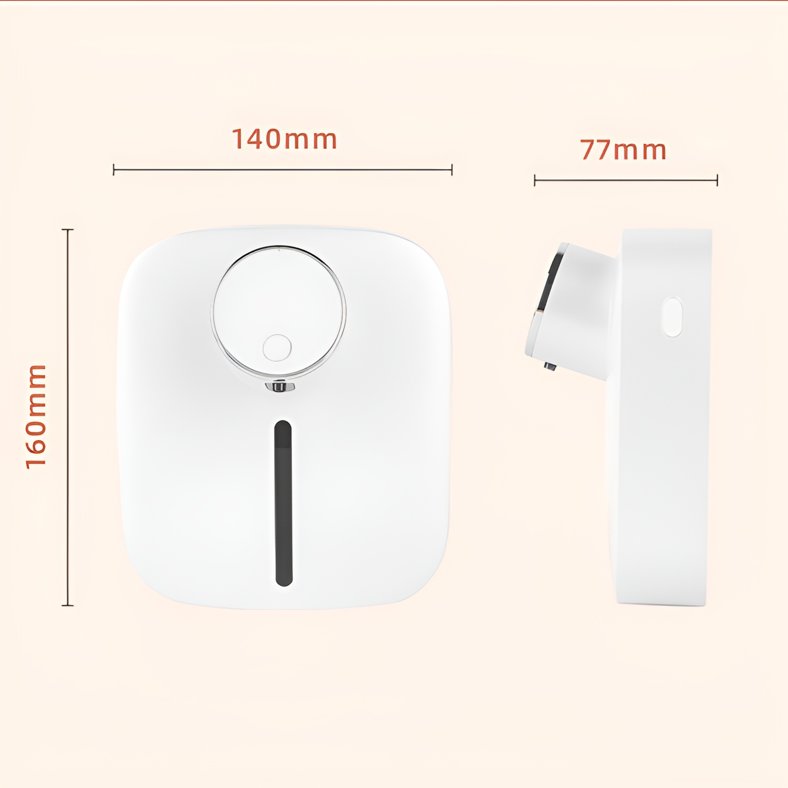 ソープディスペンサー ハンドソープ 自動 泡 320ml 壁掛け ソープディスペンサー 自動 泡 オートディスペンサー ディスペンサー 充電式 キッチン 洗面所などに適用