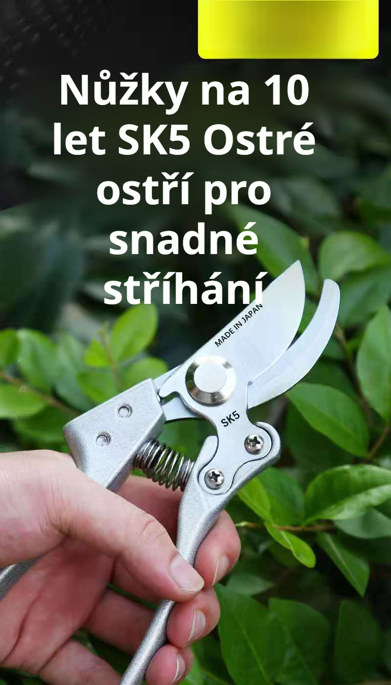 Zahradnické nůžky na stříhání venkovních rostlin v akci