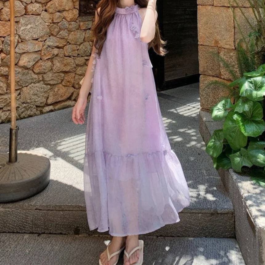 보라색 요정 치마